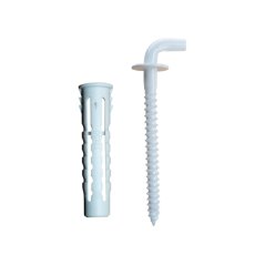 Hmoždinka multifunkční 10 PA+ skoba lakovaná, 2ks