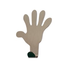 Háček samolepící QF typ ruka, nerez, 1ks