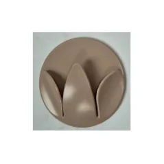 Háček samolepící QF typ 9, plast, béžová, 1ks