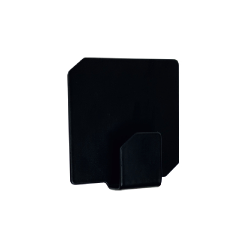 Háček samolepící QF typ 19, černý, BLACK LINE, 1ks