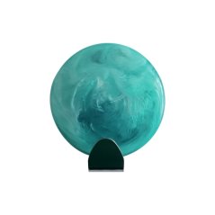 Háček samolepící QF typ 17 PK , nerez, plast - zelená perleť, LUXURY EDITION,1ks