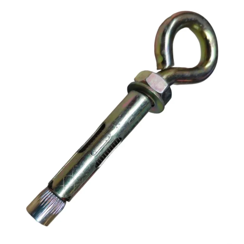 Hmoždinka kovová s okem M6x55, 2ks
