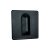 Zarážka samolepící na zeď, typ 6, černá,  BLACK LINE, 1ks