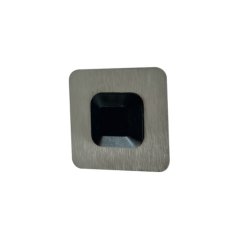 Zarážka samolepící na zeď, typ4, broušený nerez,  LUXURY EDITION, 1ks