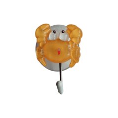 Háček přísavný QF s 3D obrázkem, krab, nerez, 2ks