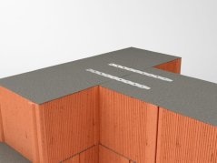 Stěnová spona nerez SET, 100ks