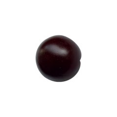 Zarážka rohová Ø 25 mm, tmavě hnědá, 2ks