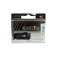 Skoba s vrutem 17x40mm, černá, 10ks