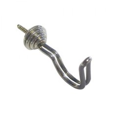 Oko otevřené metrickým závitem M8x100mm, zinek bílý, 1ks