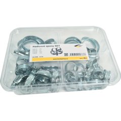 Hadicové spony SET, 30 ks