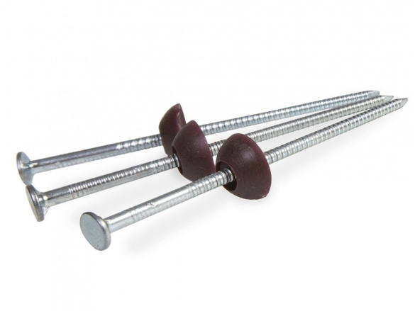 Ondufix, Hřeb rýhovaný s plastovou podložkou 2,8x70, 10ks