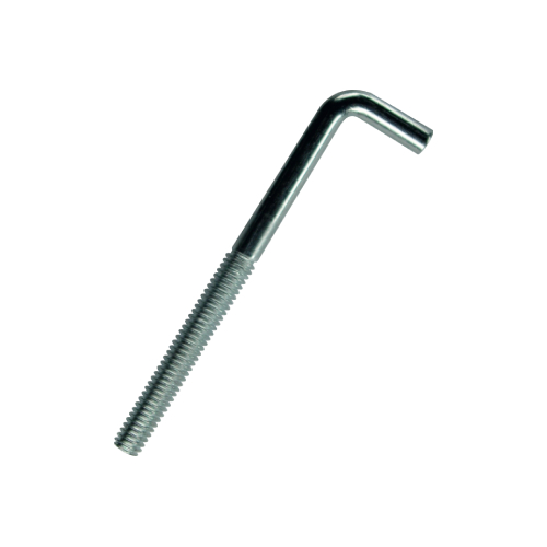 Skoba s metrickým závitem M6x80mm, zinek bílý, 1ks