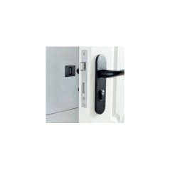 Zarážka samolepící na zeď, typ 6, černá,  BLACK LINE, 1ks