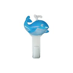 Háček samolepící QF typ 13, velryba, plast, 1ks