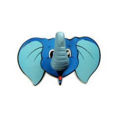 Háček samolepící QF typ 1923, slon, plast, 1ks