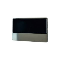 Zarážka samolepící na zeď, typ7, leštěný nerez,  LUXURY EDITION, 1ks