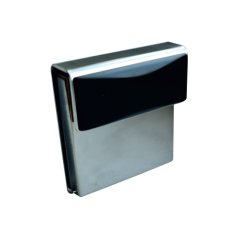 Zarážka samolepící na zeď, typ2 G12, nerez, sklo lesklé, LUXURY EDITION, 1ks