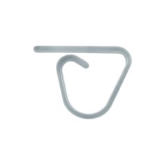 Ubrusová spona, bílá, 1 ks