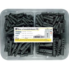 Box hmoždinek s křidélky PE, 310 ks