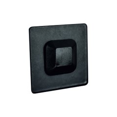 Zarážka samolepící na zeď, typ4, černá,  BLACK LINE, 1ks