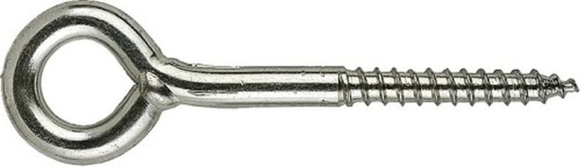Oko zavřené s vrutem prodloužené 5x120 zn, 1ks