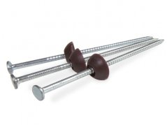 Ondufix, Hřeb rýhovaný s plastovou podložkou 2,8x70, 50ks