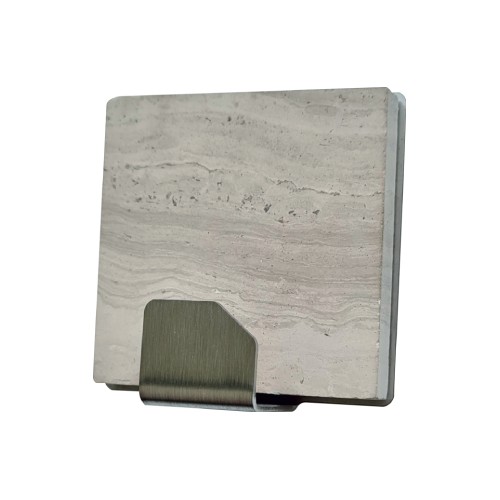Háček samolepící QF typ 26 M1, nerez, mramor, LUXURY EDITION, 1ks Háček samolepící QF typ 26 M1, nerez, mramor, LUXURY EDITION, 1ks