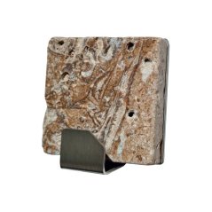 Háček samolepící QF typ 26 S4, nerez, kámen, LUXURY EDITION, 1ks