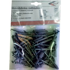 Hmoždinka natloukací, 6x35 s kuželovým osazením, 60ks