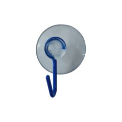 Háček přísavný QF, modrá, plast, 2ks