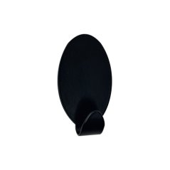 Háček samolepící QF typ 14, černý, BLACK LINE, 2ks