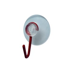 Háček přísavný QF, červená, plast, 2ks