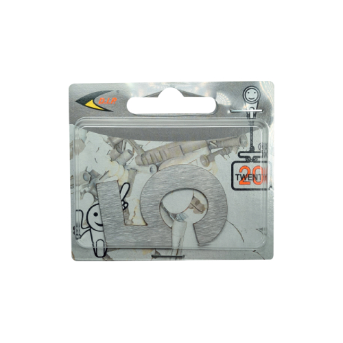 Domovní číslo 8, nerez, 50 mm, 1ks