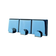 Háček samolepící QF typ 27 G12, nerez, sklo lesklé, LUXURY EDITION, 1ks