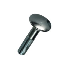 Šroub vratový, M8 x 120, zinek bílý, 1ks