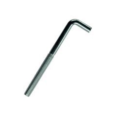 Skoba s metrickým závitem M6x60mm, zinek bílý, 1ks