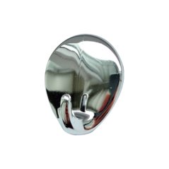 Háček samolepící QF typ 1100, stříbro, plast, 2ks