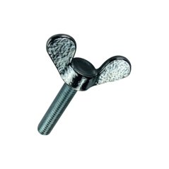 Šroub křídlatý, M8x40, zinek bílý, 2ks
