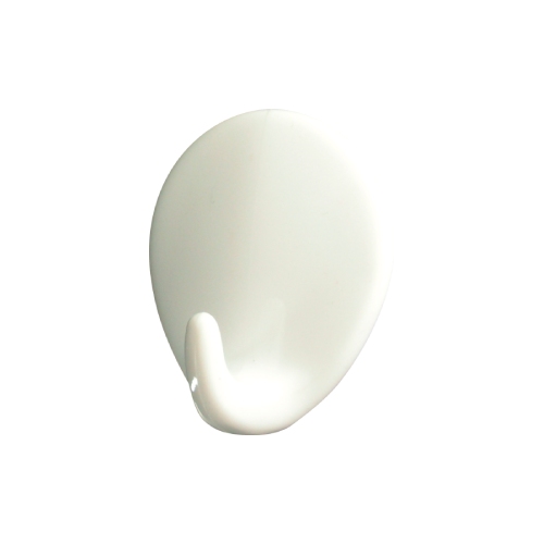 Háček samolepící QF typ 1100, bílá, plast,2ks