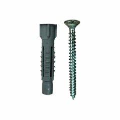 Hmoždinka víceúčelová bez lemu + vrut, 10 PA, 5ks