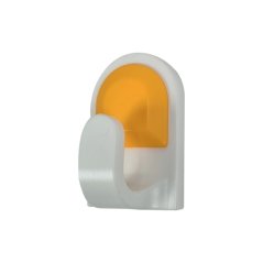 Háček samolepící QF typ 1952, žlutá, plast, 2ks