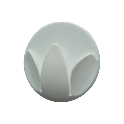 Háček samolepící QF typ 9, plast, bílý, 1ks