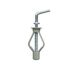 Hmoždinka dutinová + úhlový hák, 5ks