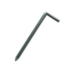 Skoba zatloukací kalená 2,9x50mm, zinek bílý, 10ks