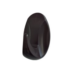 Háček samolepící QF typ 2, plast, hnědá, 2ks