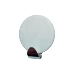 Háček samolepící QF typ 17 PK , nerez, plast bílý, LUXURY EDITION, 1ks