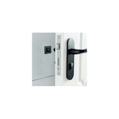 Zarážka samolepící na zeď, typ4, černá,  BLACK LINE, 1ks