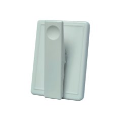 Háček samolepící QF typ 1830, kolík, bílá, plast, 2ks