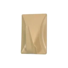 Háček samolepící QF typ 4, plast, slonová kost, 3ks