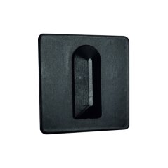 Zarážka samolepící na zeď, typ 6, černá,  BLACK LINE, 1ks
